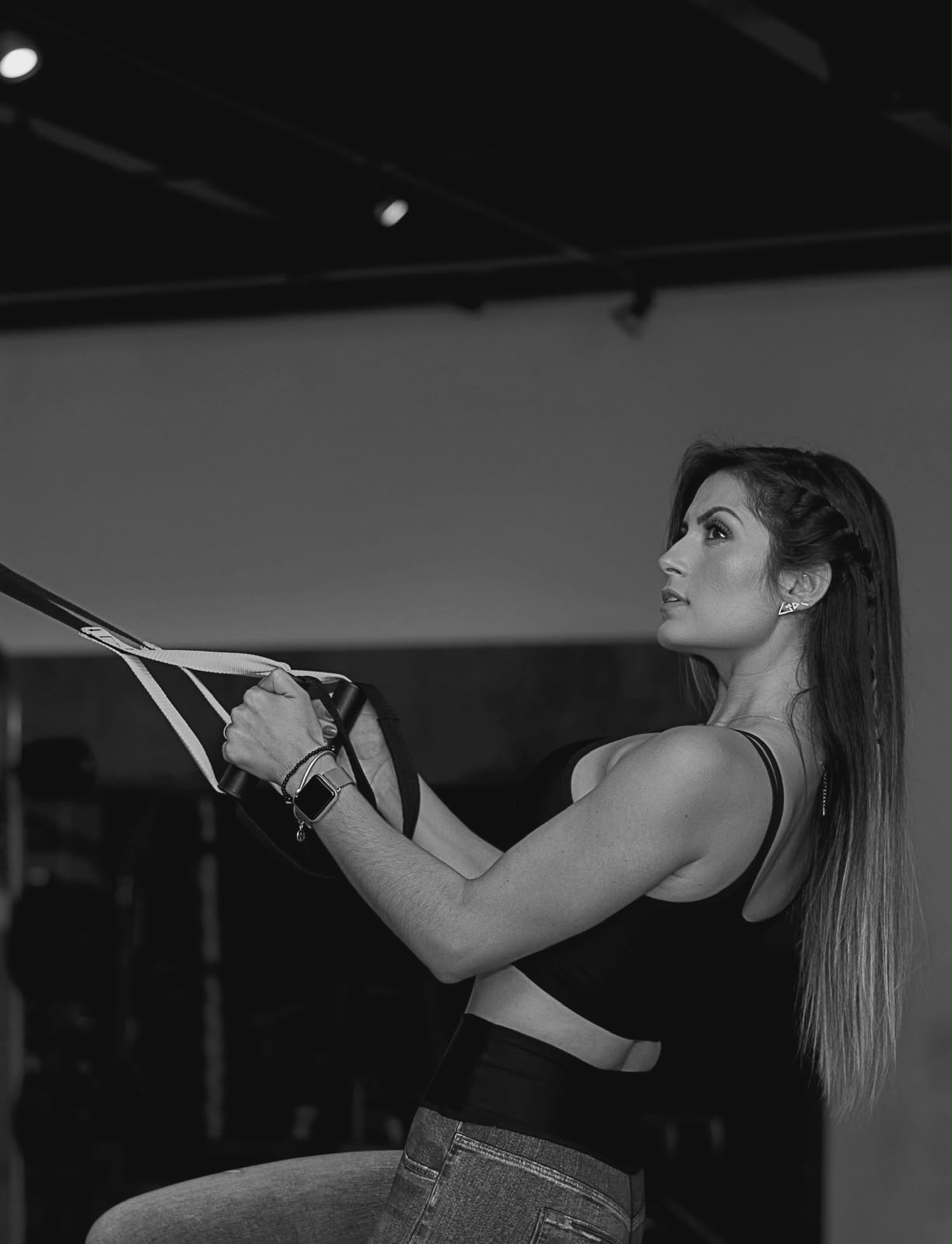 Samarah Zigler treinando